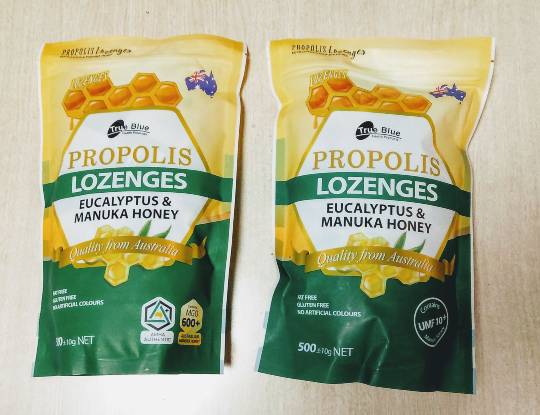 True Blue プロポリス＆マヌカハニー のど飴