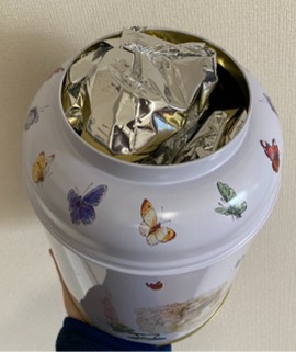 ピーターラビット紅茶缶