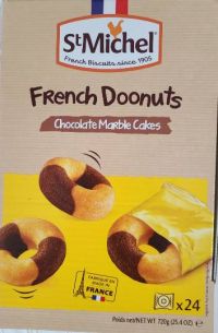 サンミッシェル　チョコマーブルドーナッツ24個入