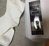 レディース　靴下　6足組　storage box 付き　998円　