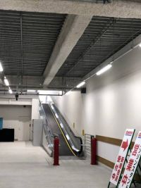 6月18日(金曜日)　守山倉庫店｜GSからの立体駐車場へのルート(通路)...