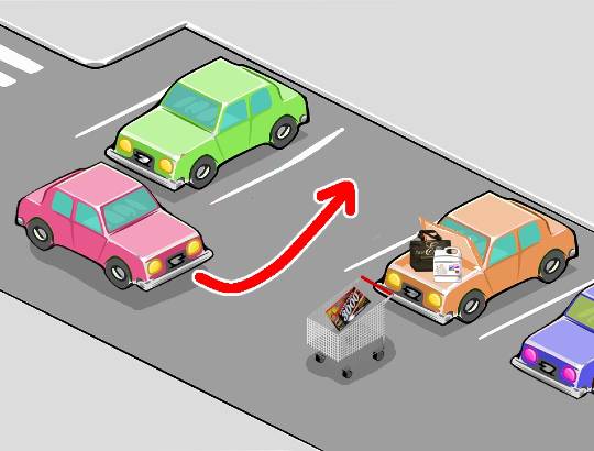 カートのマナーについて