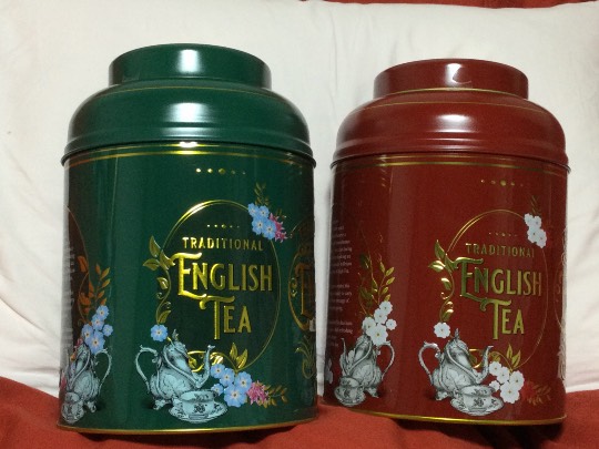 NEW ENGLISH TEAS 缶入りティーバッグ240pcs 