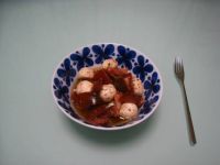 クマトとガルバーニ「モッツァレラチーズ ガーリックバジル マリネ」で作ったカプレーゼ