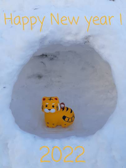 謹賀新年　2022 大トラはおるか？