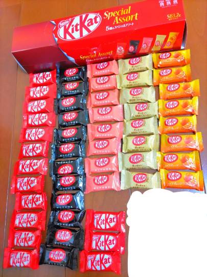 KitKat 5種のスペシャルアソート 583.2g｜コストコ通掲示板
