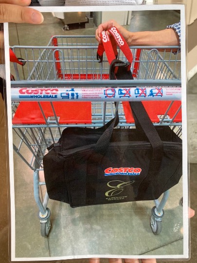 7月16日(土曜日)　中部空港倉庫店｜お子様を乗せない方はこの様にバッグを吊る...