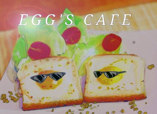 EGG&#039;S CAFE 　ラピュタパンって…目玉焼きパンじゃん