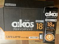 オイコス　プロテインドリンクカフェラテ風味240ml×12本 常温保存タイプ