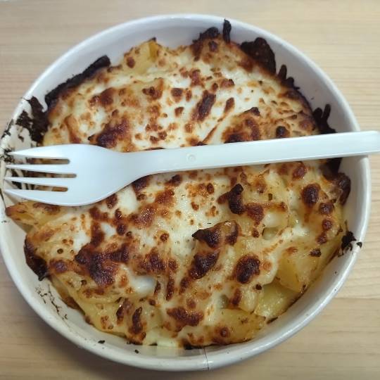 クラムチャウダーペンネグラタン（フードコート）