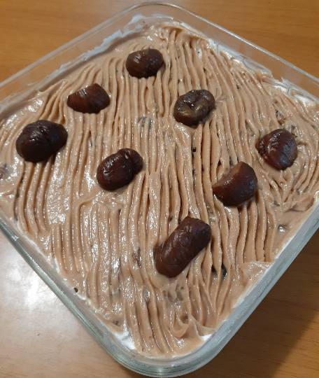 ★簡単モンブランスコップケーキ★