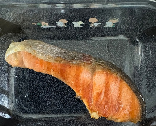 電子レンジでグリルパン