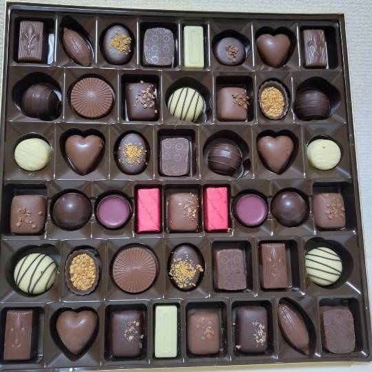 46 Belgian Luxury Chocolates（2025年9月〜2026年1月）