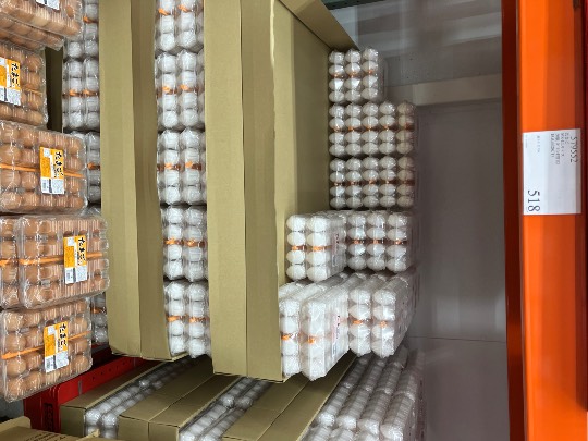 4月16日(木曜日) 　守山倉庫店｜おはようございます

卵の価格　教え...