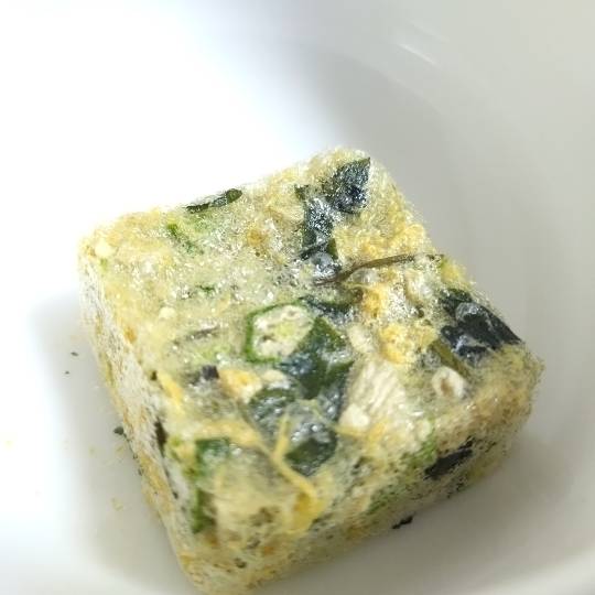 オクラとめかぶのねばねばスープ