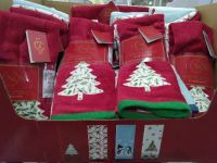 クリスマス柄のタオル